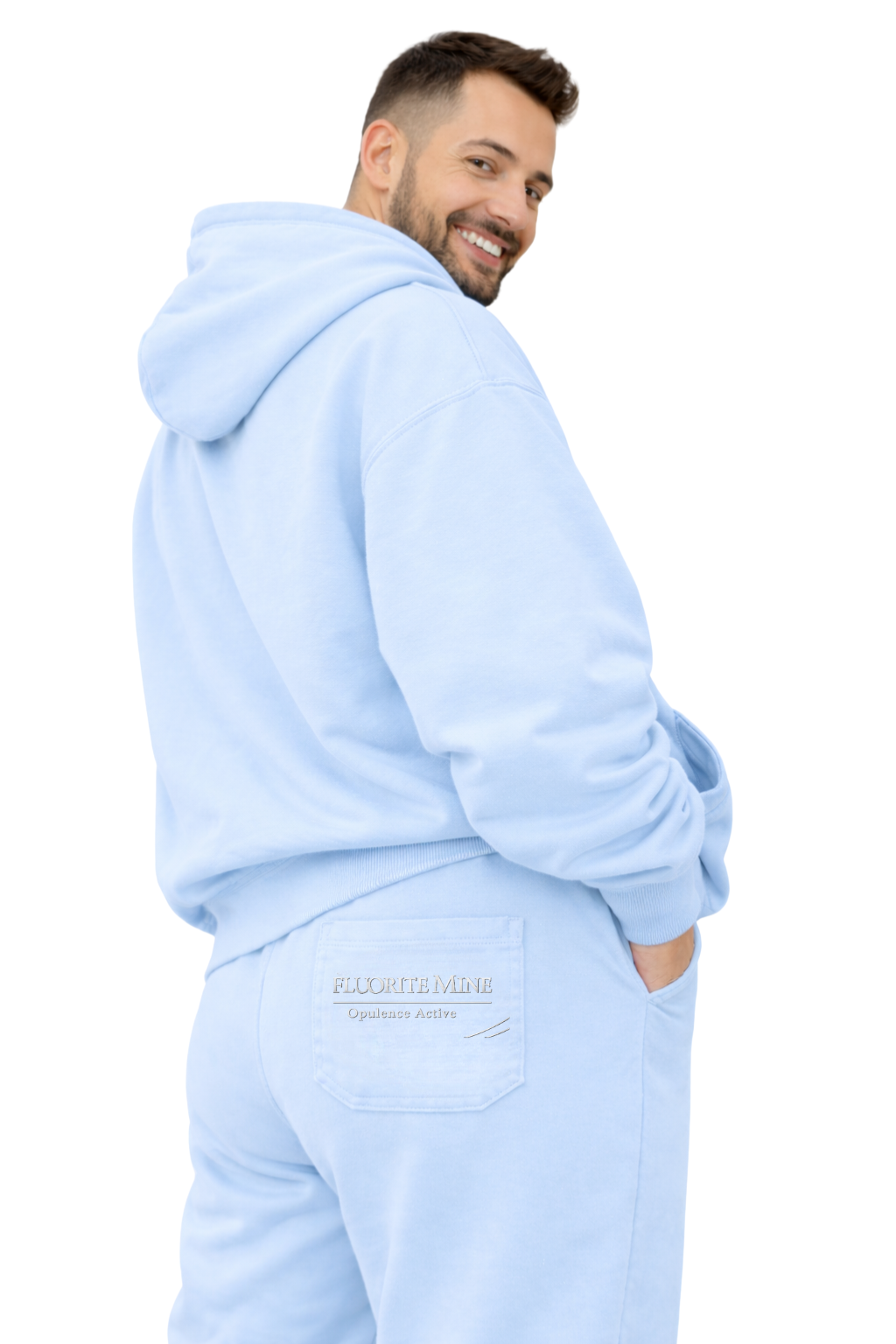 Opulence Active Sweatsuit – Baby Blue (Unisex)