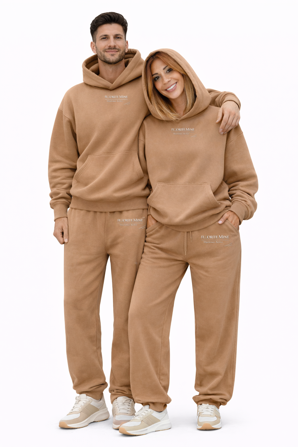 Opulence Active Sweatsuit – Camel Brown (Unisex)