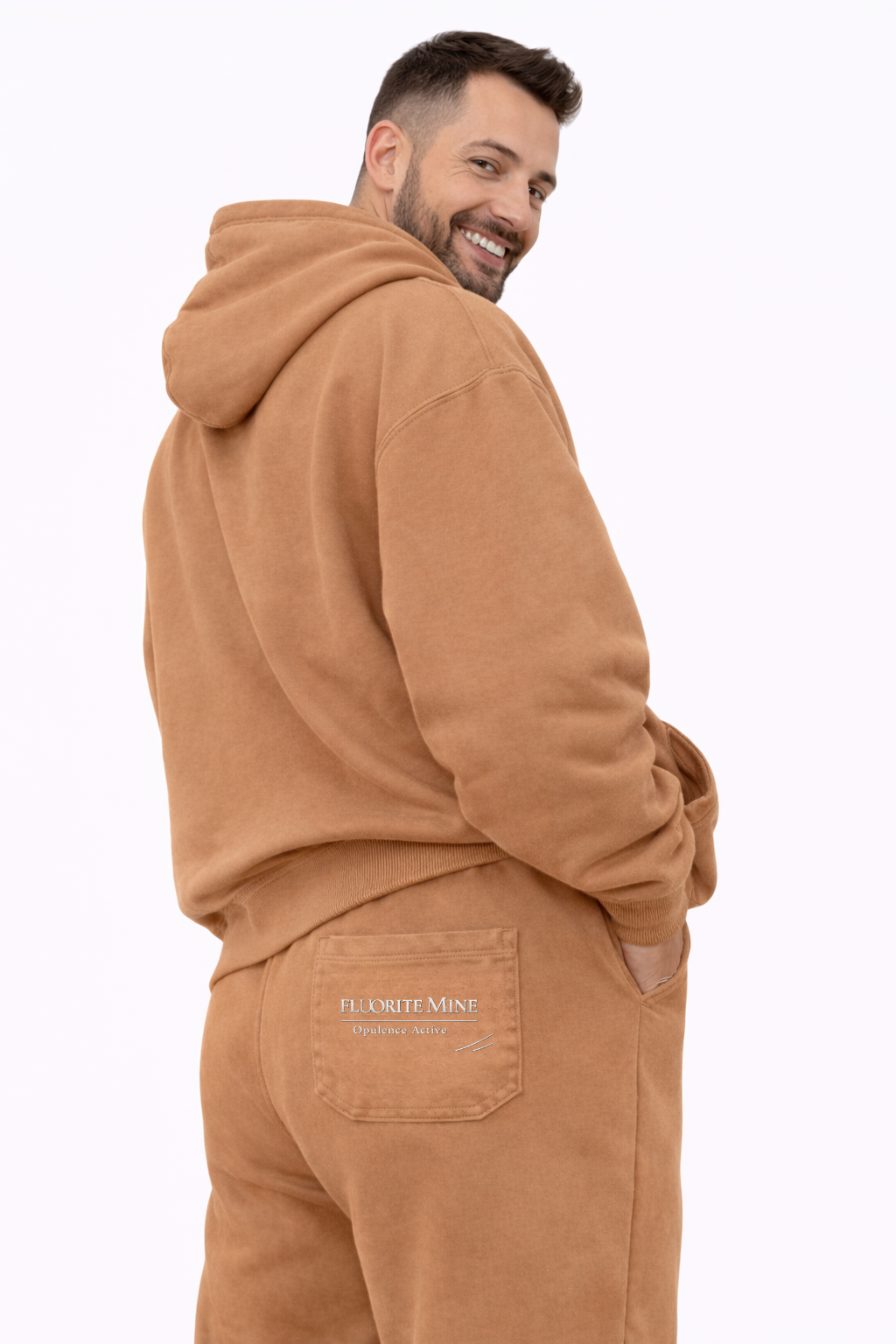 Opulence Active Sweatsuit – Camel Brown (Unisex)