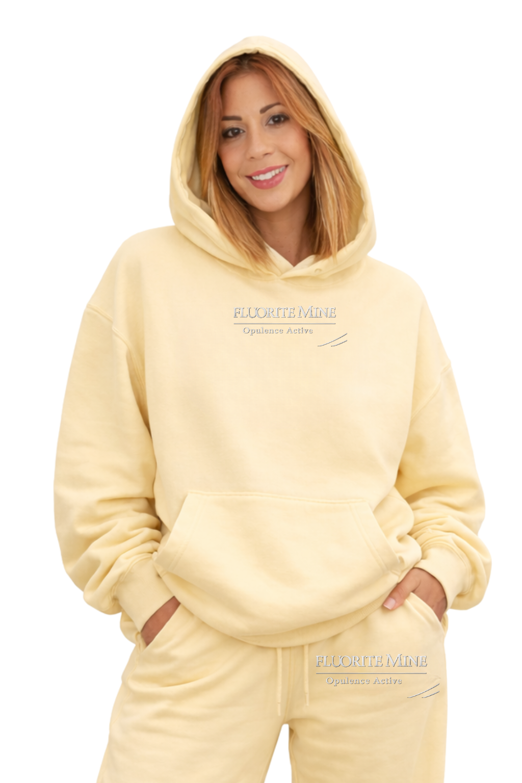 Opulence Active Sweatsuit – Buttermilk Yellow (Unisex)