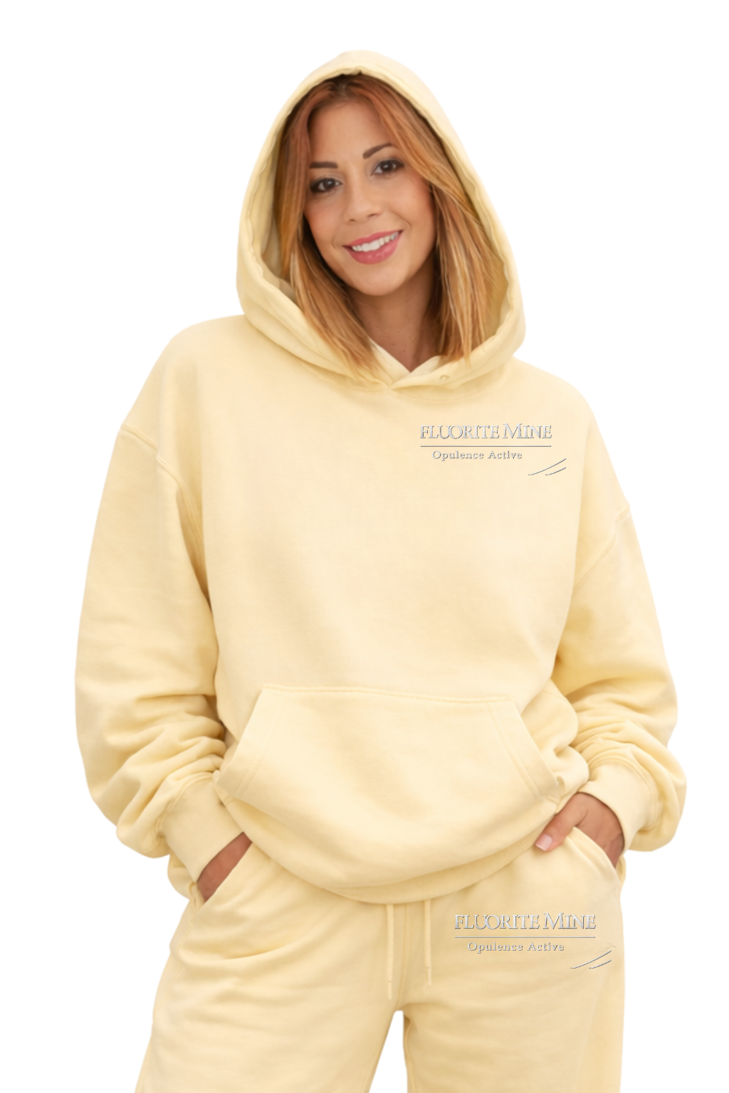 Opulence Active Sweatsuit – Buttermilk Yellow (Unisex)