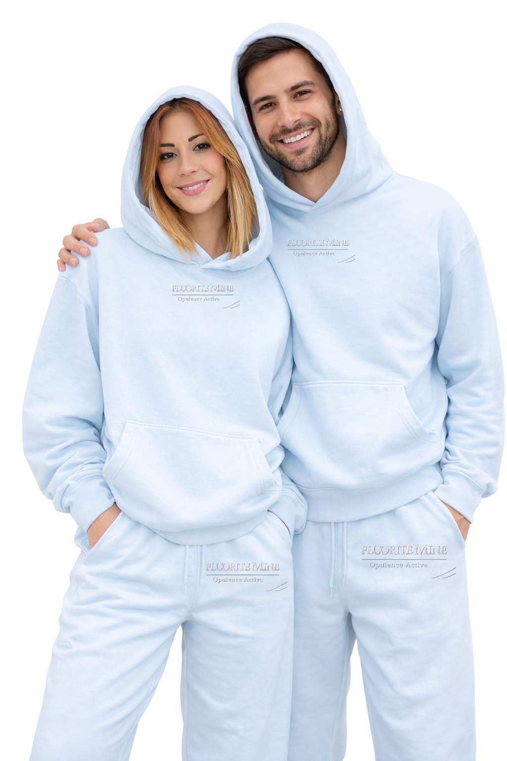 Opulence Active Sweatsuit – Baby Blue (Unisex)