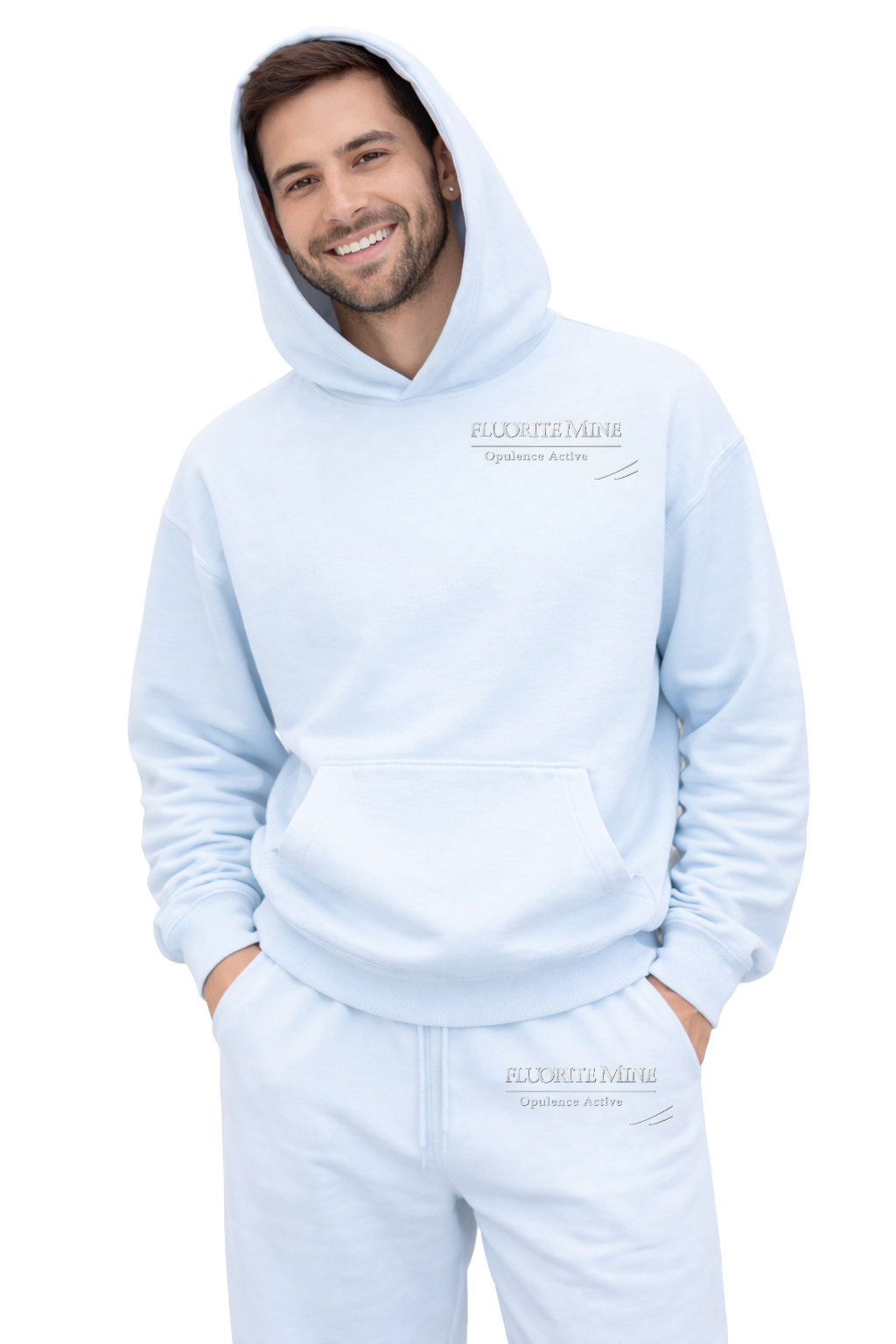 Opulence Active Sweatsuit – Baby Blue (Unisex)