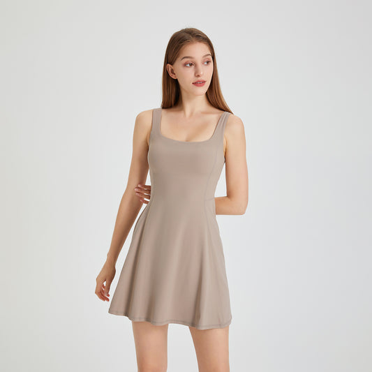 One Piece Backless Sport Dress